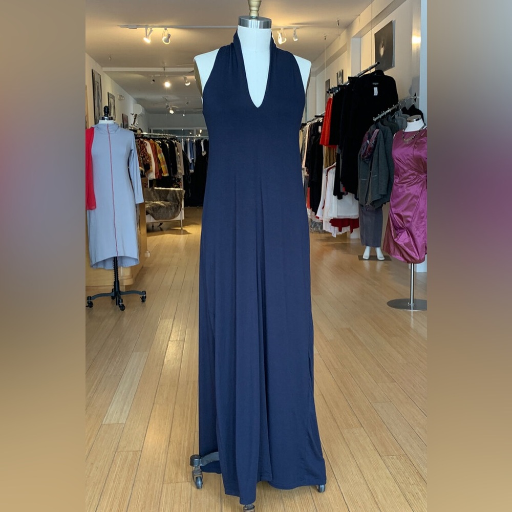Stina Sayre - LONG SLEEVELESS EVENTIDE DRESS (in black)